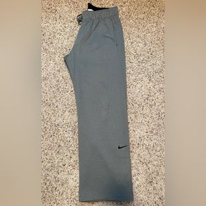 Nike Jogger Mens Medium Gray Straight Leg Drawstring